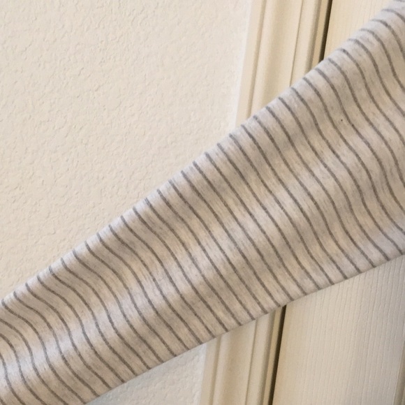 Danskin Gray Striped Crewneck Pullover - Picture 12 of 16